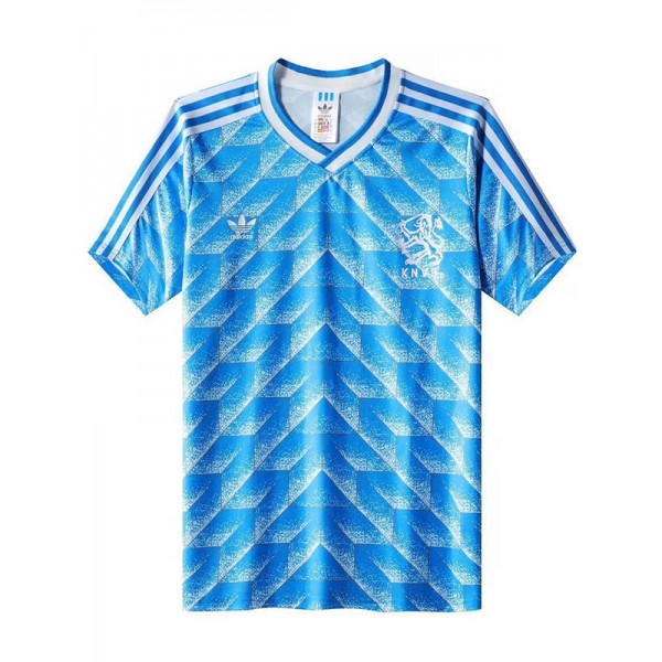 Netherlands national football team away retro soccer jersey match men's first sportswear football shirt 1988